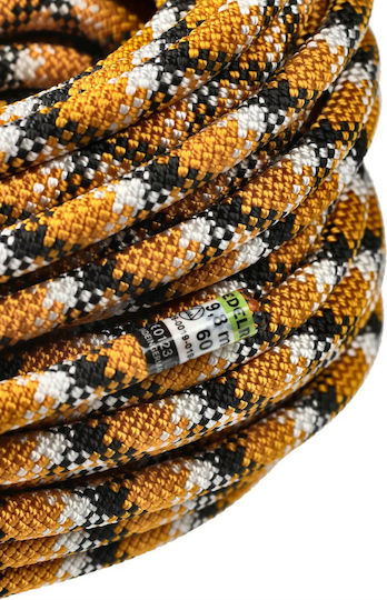 Edelrid Δυναμικό Σχοινί Ορειβασίας με Μήκος 60m Καφέ