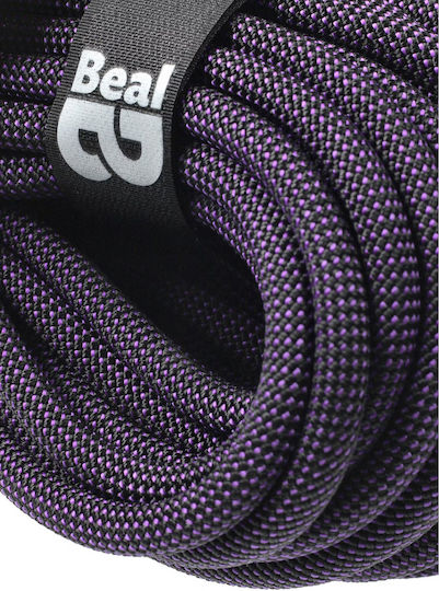 Beal 727650 Dynamic Climbing Rope with Length 50m Purple