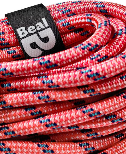 Beal Beal Dynamisches Kletterseil mit Länge 50m Rosa