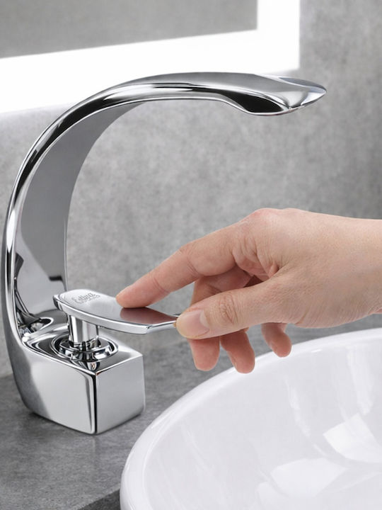Estiva Baterie Amestecătoare Pentru Chiuvetă Argintie