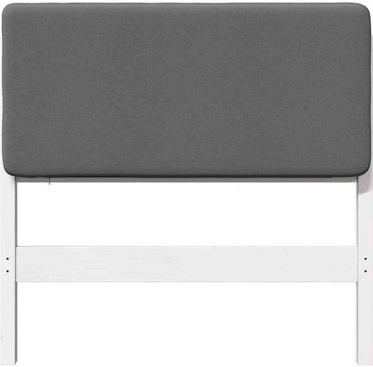 vidaXL Wooden Bed Headboard White 95.5x84.5cm
