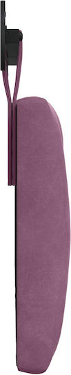 vidaXL Fabric Purple Bed Headboard Cushion 150x55cm