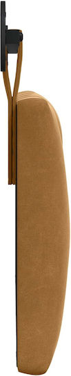 vidaXL Fabric Bed Headboard Cushion Brown 100x55cm
