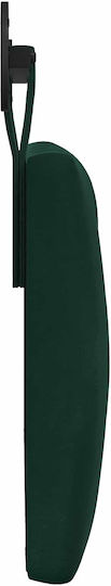 vidaXL Fabric Bed Headboard Cushion Green 100x55cm