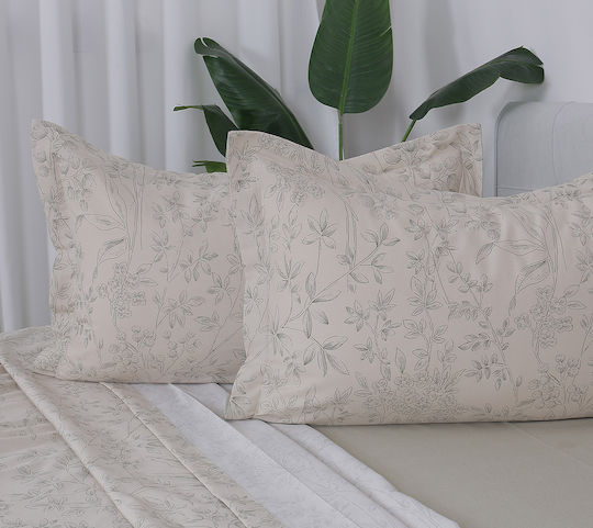 Beauty Home 12678 Σετ Υπέρδιπλο 4τμχ 230x260εκ. Μπεζ