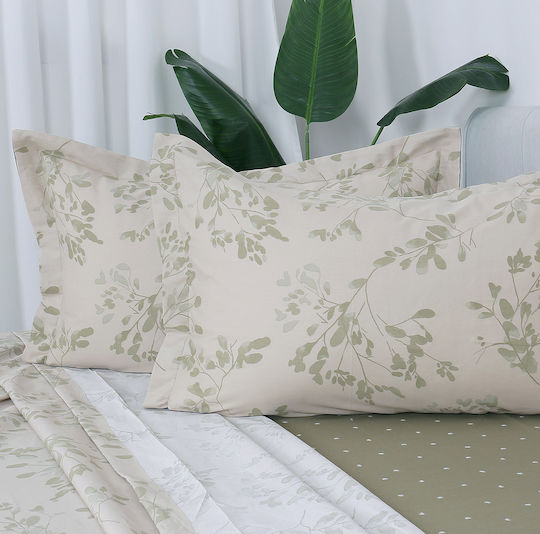 Beauty Home 12687 Σετ Υπέρδιπλο 4τμχ 230x260εκ. Μπεζ