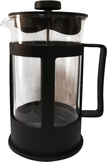 Irit Cafetieră cu Filtru Manual din Plastic Neagră 600ml