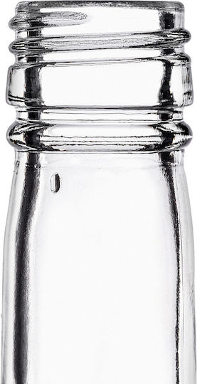Sticlă Lichior din Sticlă 200ml Capac Roșu 5 Bucăți