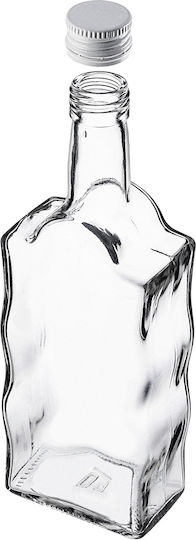 Glass Bottle Liqueur 500ml White Cap 1 Pc