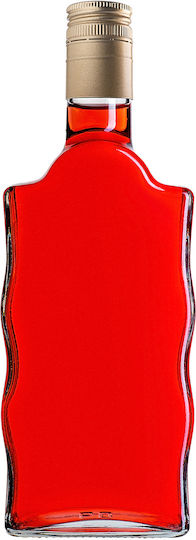 Sticlă Lichior din Sticlă 500ml Capac Lung Auriu 10 Bucăți
