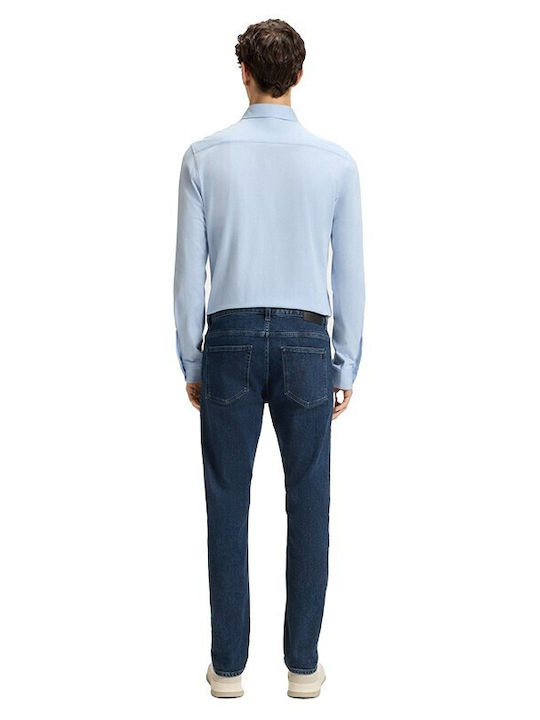 Delaware Men's Jeans Pants with Slim Narrow Fit Dark Aged Denim