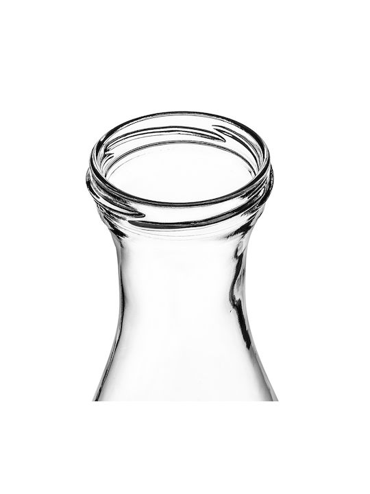 Kadax Kadax Glas Wasser Flasche Mit Schraube Deckel Transparent 1000ml