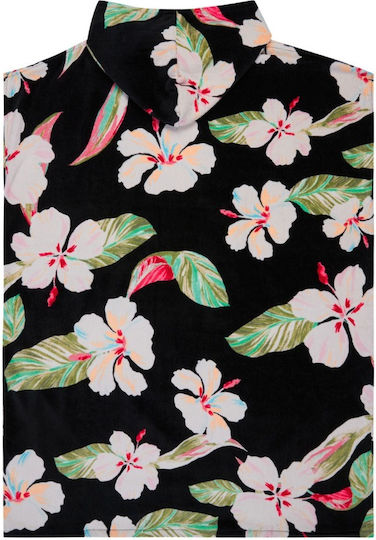 Roxy Stay Magical Printed W Poncho Towel Anthr Sunny Flrl Swim