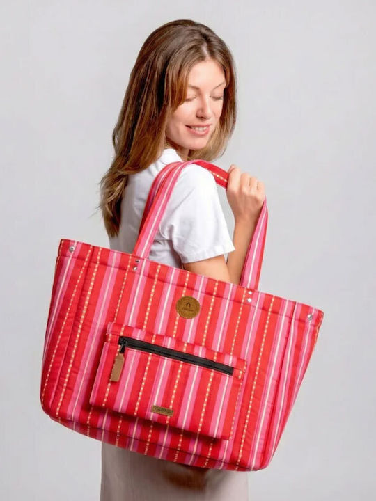 Damentasche Shopper Schulter Rote