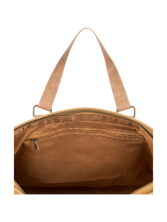Women's Tote Handbag Tabac Brown