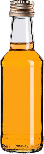 Glass Bottle 200ml Golden Cap 10 Pcs