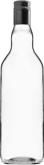 Sticlă 700ml Lungă Capac Negru 1 Bucată