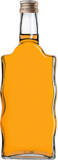 Glass 500ml Liqueur Bottle Gold Cap 1 Pc