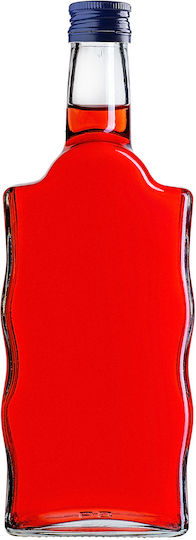 Glass Bottle Liqueur 500ml Navy Blue Cap 1 Pc