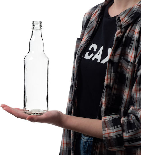 Glass Bottle 500ml Long Golden Cap 1 Pc