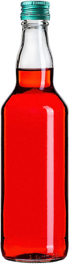 Glass Bottle 500ml Green Cap 10 Pcs