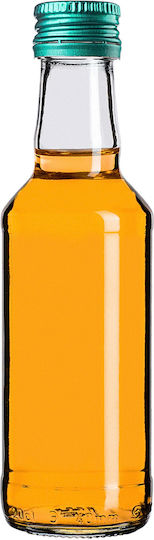Glass Bottle 200ml Green Cap 1 Pc