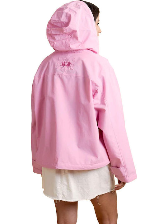 La Martina Αθλητικό Μπουφάν Pink
