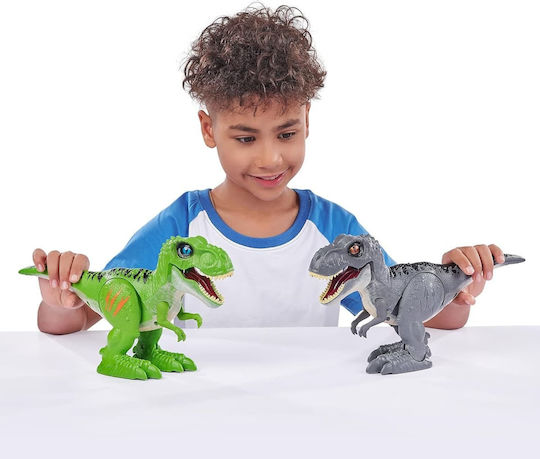 Zuru T-Rex Electronic Robotic Game For 3+ Years Attacking T-Rex Grey