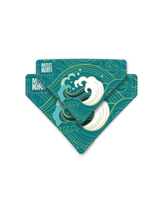 Max & Molly Dog Bandana in White Color
