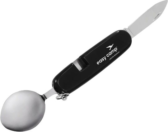 Σετ Μαχαιροπίρουνα Folding Cutlery Easy Camp Μαύρο