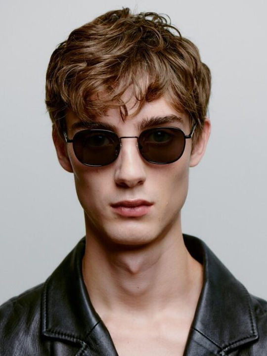 A.Kjaerbede Unisex Sunglasses With Black Frame And Black Lens KL2505-002
