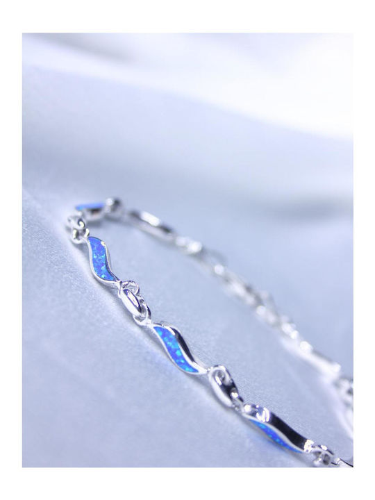 Γυναικείο Βραχιόλι από Ασήμι 19.3cm
