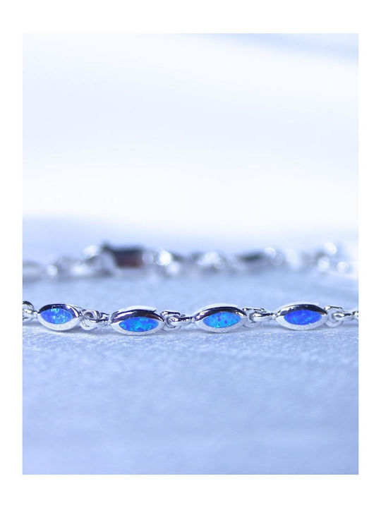 Women's Silver Bracelet 19.4cm