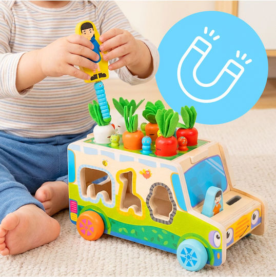 MalPlay Wooden Vehicle for 36+ Months