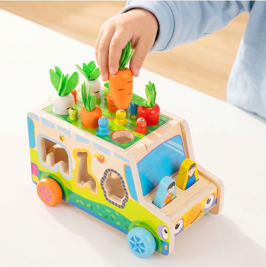 MalPlay Wooden Vehicle for 36+ Months