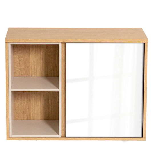 Eurocasa Ντουλάπι Μπάνιου 60x20x45cm Μπεζ