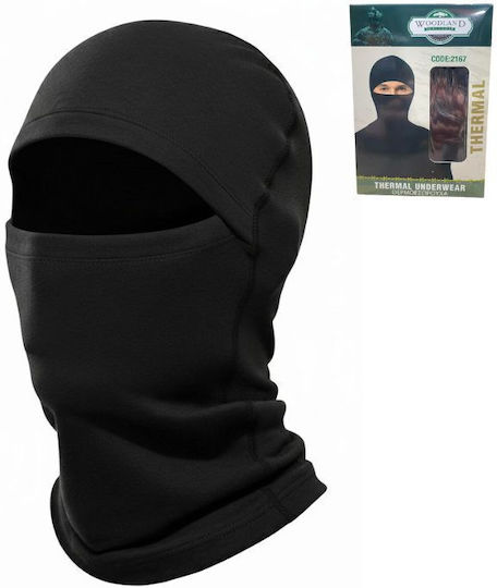 Woodland Thermal Full Face Balaclava 2167 Black