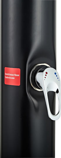 ECOPOOL Solar Black Pool Shower