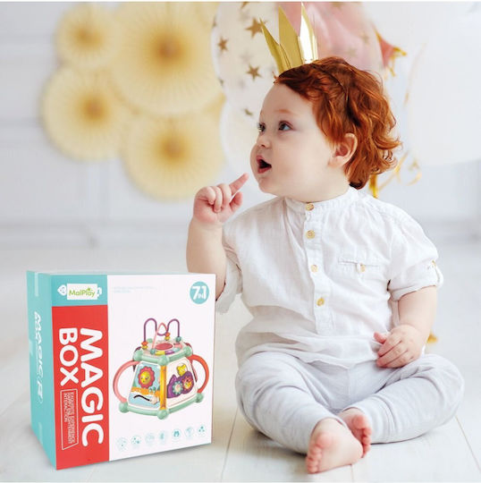 MalPlay Cub De Activitate cu Muzică, Lumină și Sunete pentru 9+ Luni