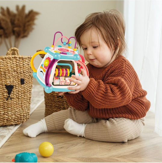 MalPlay Cub De Activitate cu Muzică, Lumină și Sunete pentru 9+ Luni
