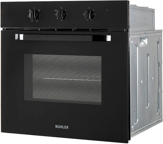 Muhler Cuptor de Blat 65l L59.5cm Negru