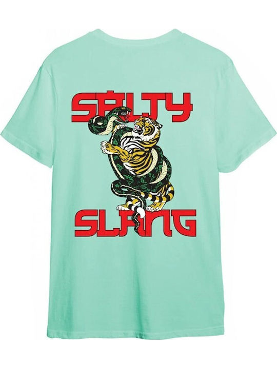 T-shirt Τυρκουάζ