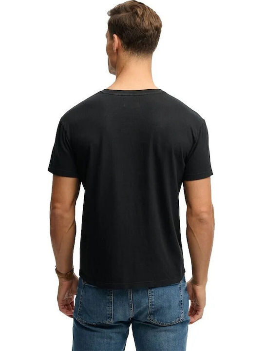Superdry T-shirt Μαύρο