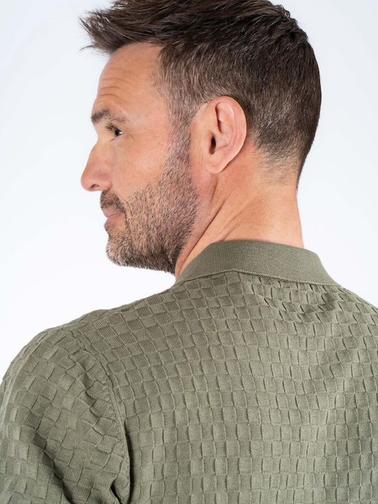Polo Herrenbluse Grün