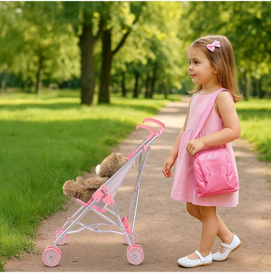 MalPlay Puppen Kinderwagen Für 3+ Jahre