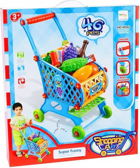 MalPlay Puppen Kinderwagen Für 3+ Jahre 40 cm