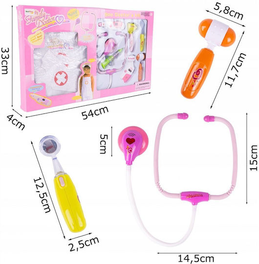 MalPlay Set Medical Pentru Copii Pentru 3+ Ani