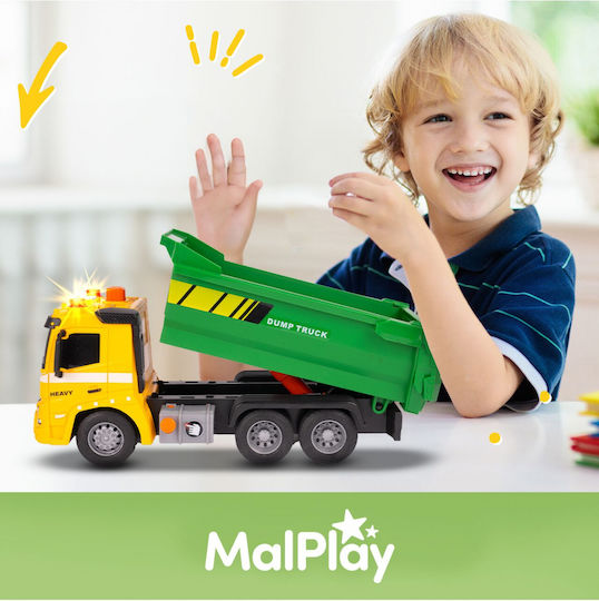 MalPlay Φορτηγό Pull Back για 3+ Ετών