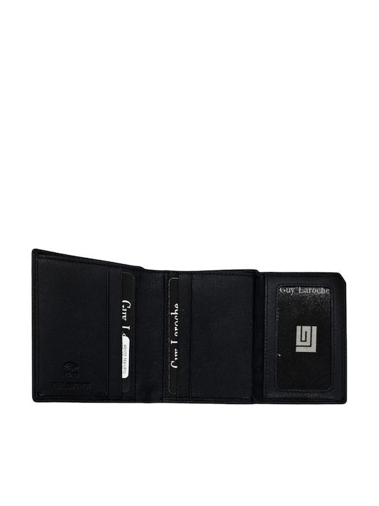 Leather Men's Wallet with RFID Black