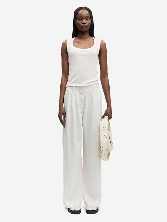 Γυναικεία Μπλούζα Αμάνικη White